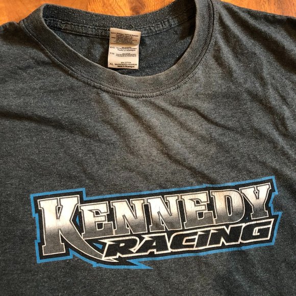 VINTAGE KENNEDY RACING T-SHIRT GREY XL - Picture 3 of 4